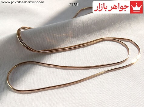 عکس زنجیر نارنجی زنانه