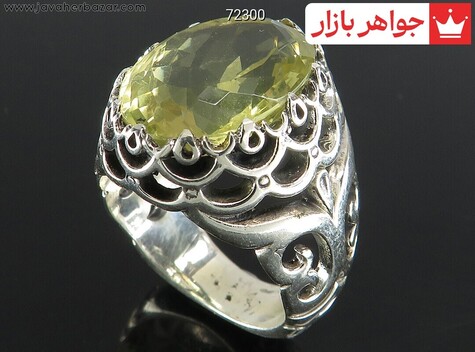 انگشتر سنگ ماه تولد آذر مردانه