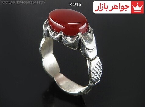 انگشتر سنگ ماه تولد آبان مردانه