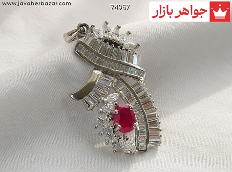پلاک سرخ قرمز زنانه