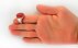 انگشتر عقیق یمنی قرمز اشرافی خوش رنگ مردانه دست ساز-7