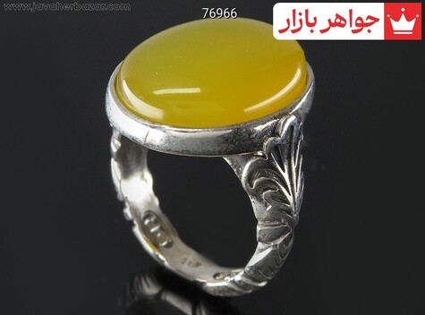 انگشتر سنگ ماه تولد اردیبهشت مردانه