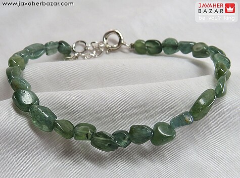 دستبند زمرد سبز زنانه