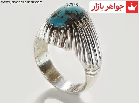 انگشتر سنگ ماه تولد اسفند مردانه