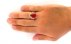 انگشتر عقیق یمنی قرمز سرخ خوش رنگ مرغوب مردانه دست ساز-7