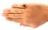 انگشتر عقیق یمنی قرمز خوش رنگ فاخر مردانه دست ساز-6