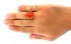 انگشتر عقیق یمنی قرمز درشت خوش رنگ مرغوب اعلا مردانه دست ساز-6