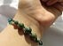 دستبند سنگی کریستال و جاسپر سبز زنانه-4