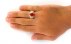 انگشتر عقیق یمنی قرمز خوش رنگ مرغوب مردانه دست ساز-7