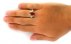 انگشتر عقیق یمنی قرمز خوش رنگ مردانه دست ساز-7
