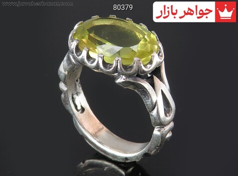 انگشتر سنگ ماه تولد آذر مردانه