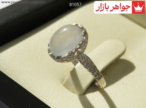 انگشتر سنگ ماه تولد مرداد زنانه