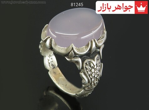 انگشتر سنگ ماه تولد فروردین مردانه