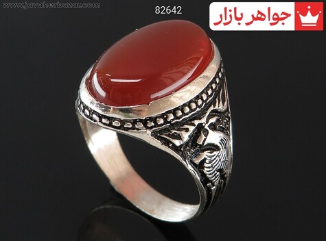 انگشتر سنگ ماه تولد آبان مردانه
