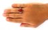 انگشتر عقیق یمنی قرمز سرخ خوش رنگ درشت مردانه-6