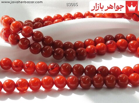 عکس تسبیح نارنجی 101 دانه