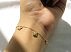 دستبند کره ای طرح پروانه زیبا زنانه ظریف-5