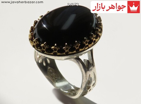انگشتر سنگ ماه تولد خرداد مردانه