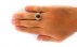 انگشتر عقیق یمنی قرمز خوش رنگ تراش خورده مردانه دست ساز-6