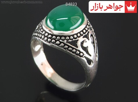 انگشتر سنگ ماه تولد فروردین مردانه