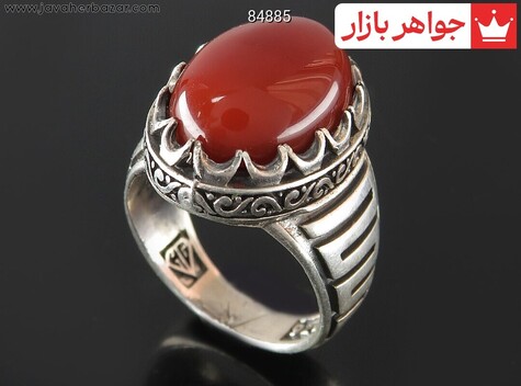 انگشتر سنگ ماه تولد آبان مردانه
