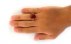 انگشتر عقیق یمنی قرمز سرخ آبدار خوش رنگ مرغوب مردانه دست ساز-7