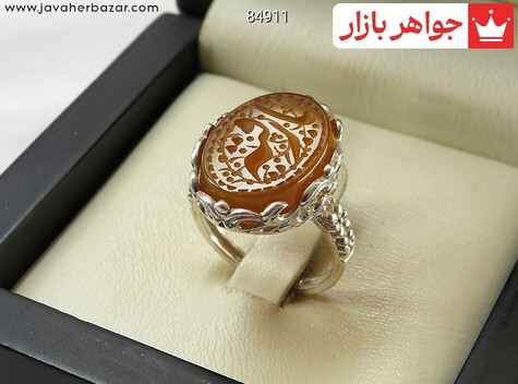 انگشتر سنگ ماه تولد مرداد زنانه