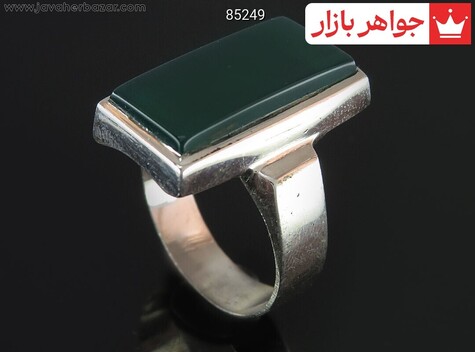 انگشتر سنگ ماه تولد مرداد مردانه