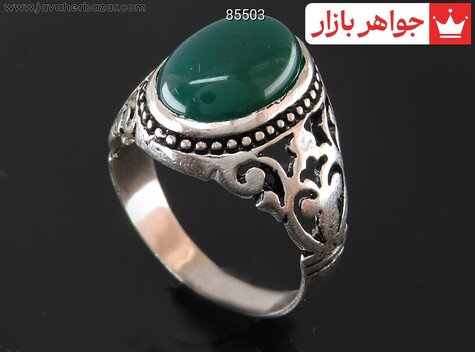 انگشتر سنگ ماه تولد فروردین مردانه