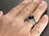 انگشتر عقیق سیاه مردانه انگشتر عقیق سیاه مردانه-6