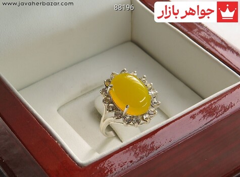 عکس انگشتر سنگ ماه تولد بهمن زنانه