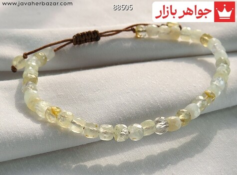 دستبند سنگ ماه تولد بهمن