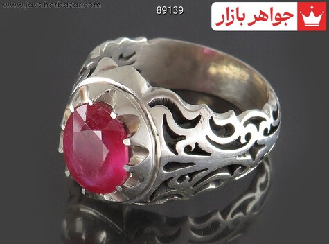 انگشتر سنگ ماه تولد تیر مردانه