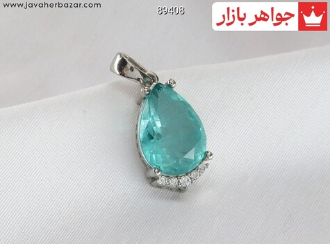 پلاک نگین اشکی