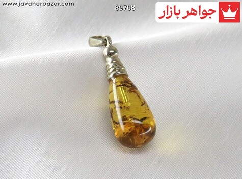 مدال کهربا بولونی لهستان زرد