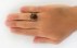 انگشتر عقیق یمنی جزع درشت خوش رنگ خاص مردانه دست ساز-7