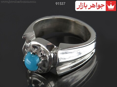 انگشتر سنگ ماه تولد آذر مردانه