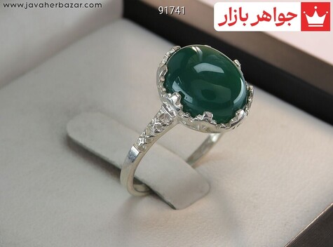 انگشتر سنگ ماه تولد مرداد زنانه