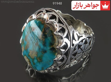 عکس انگشتر آبی مردانه