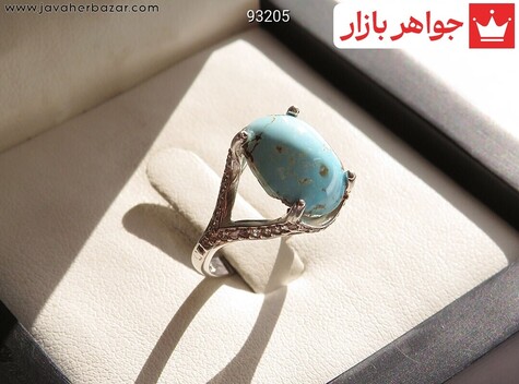 عکس انگشتر سنگ ماه تولد دی زنانه