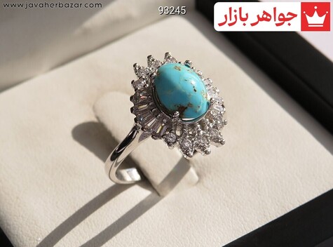 انگشتر سنگ ماه تولد آذر زنانه