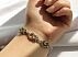 دستبند سیترین طرح بهارناز زنانه-5