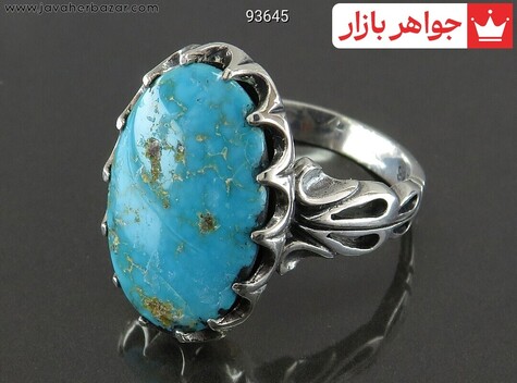 انگشتر سنگ ماه تولد شهریور مردانه