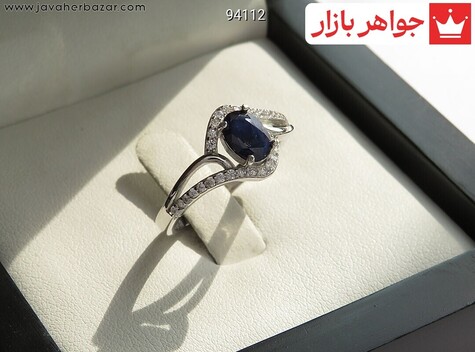 انگشتر سنگ ماه تولد آذر زنانه