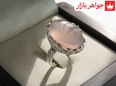 انگشتر سنگ ماه تولد فروردین زنانه