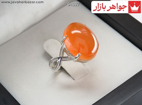 انگشتر سنگ ماه تولد فروردین زنانه