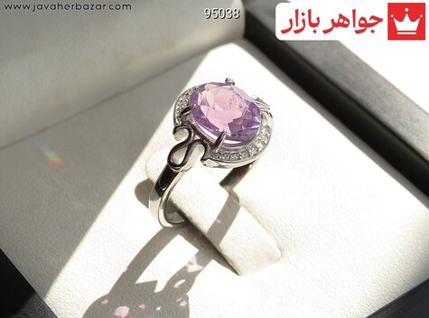 انگشتر سنگ ماه تولد آذر زنانه