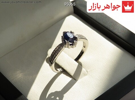 انگشتر سنگ ماه تولد تیر زنانه