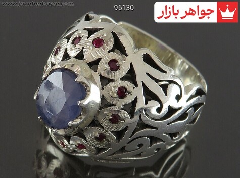 عکس انگشتر سنگ ماه تولد تیر مردانه
