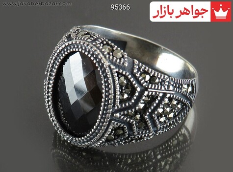 انگشتر انیکس سیاه